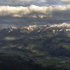 Flugwegposition um 17:40:10: Aufgenommen in der Nähe von Gemeinde Ramsau am Dachstein, 8972, Österreich in 2113 Meter